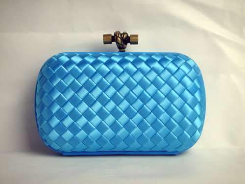 Bottega Veneta Clutches New Knot 8651 light blue